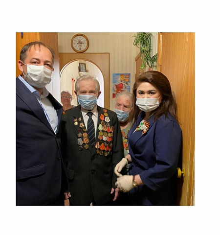 АО «Турбаслинские бройлеры» поздравляют ветеранов ВОВ с днем победы. 